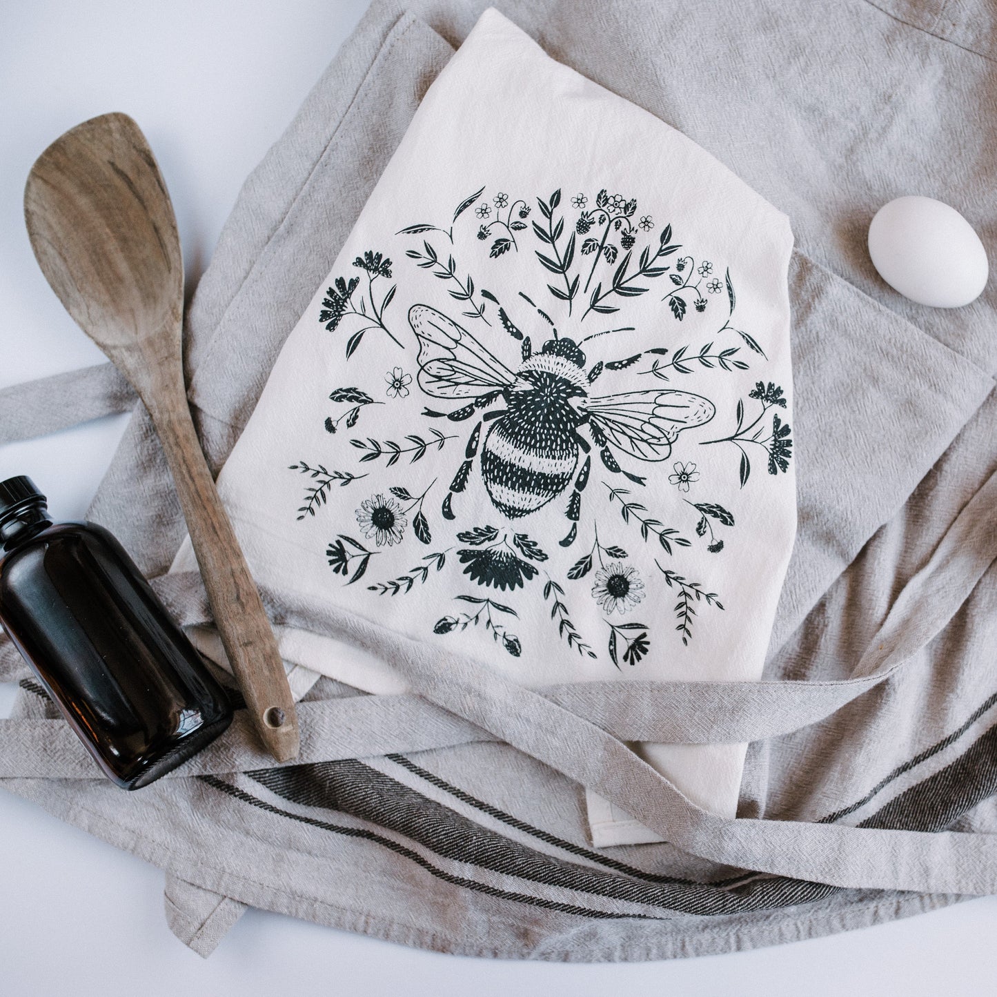 Organic Cotton Kitchen Tea Towel