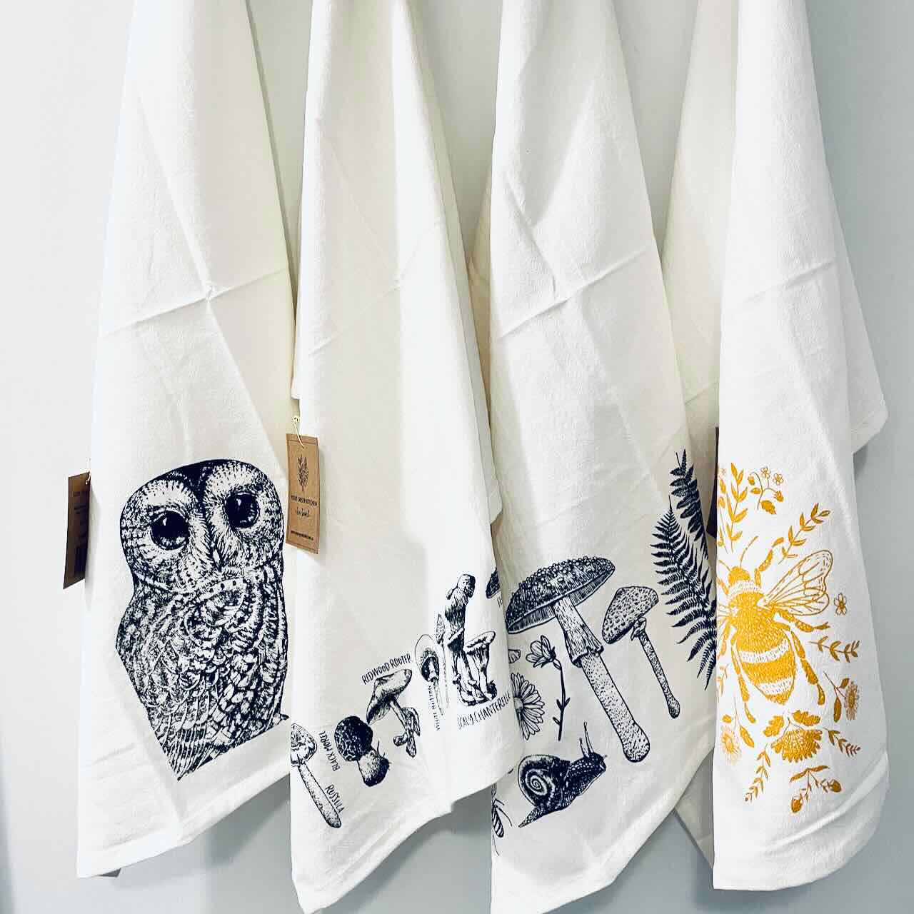 Organic Cotton Tea Towels – Aiteall